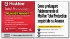 Come prolungare l'abbonamento di McAfee Total Protection acquistato su Amazon